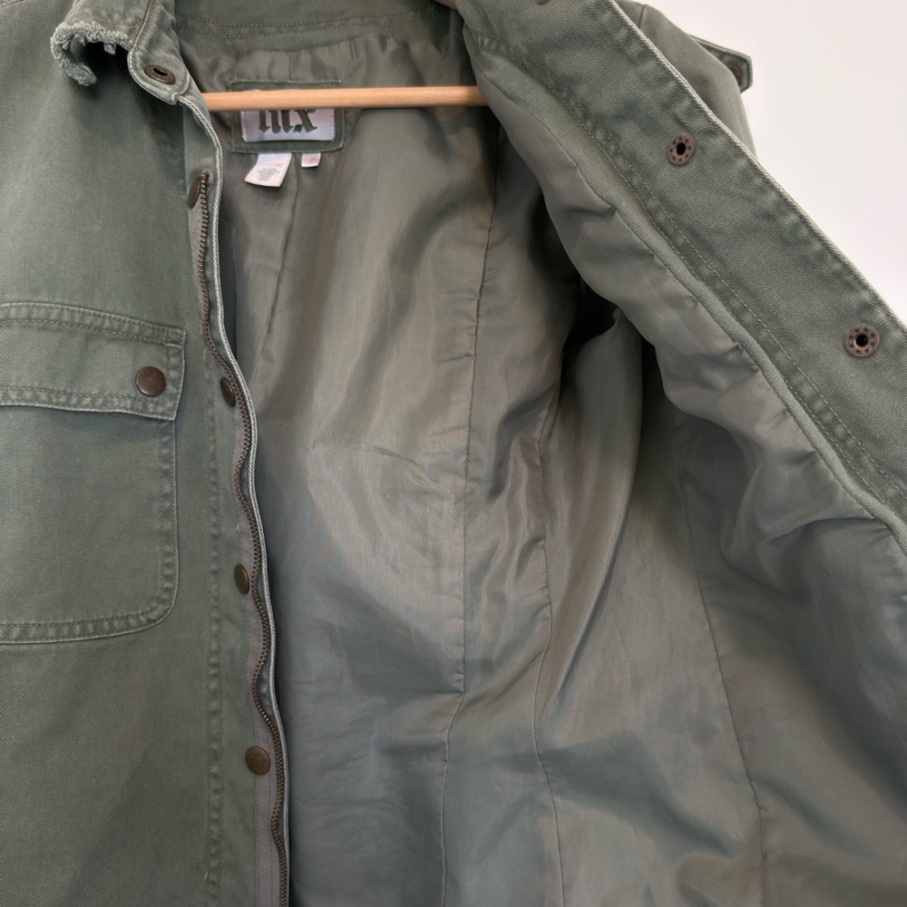 H&M Olive Utility Jacket - Picture 6 of 8